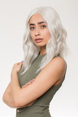 Peruca Atena Platinat