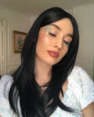 Peruca RENATA Negru Natural