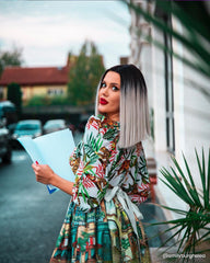 Peruca Brigitte Ombre Silver