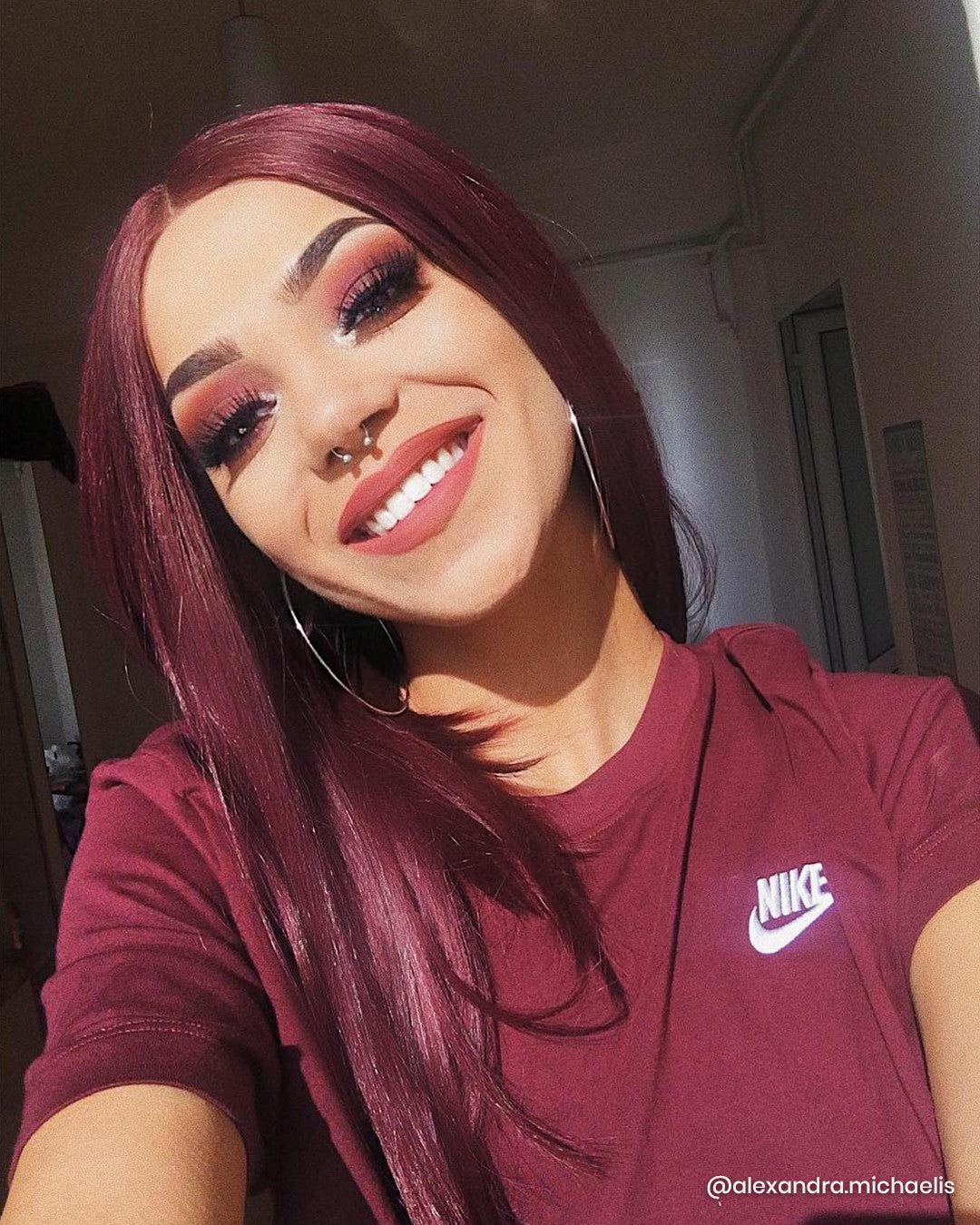 Peruca RALUCA Burgundy