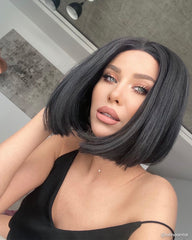 Peruca CELINE Saten Inchis