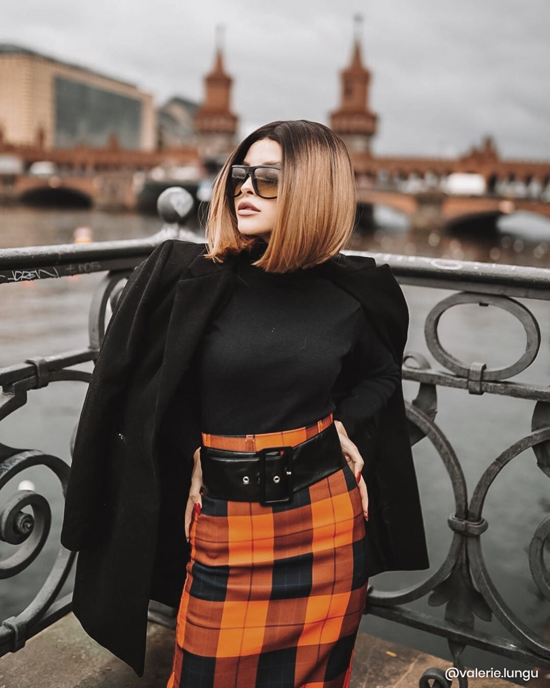 Peruca CELINE Ombre Saten Natural Blond Aramiu