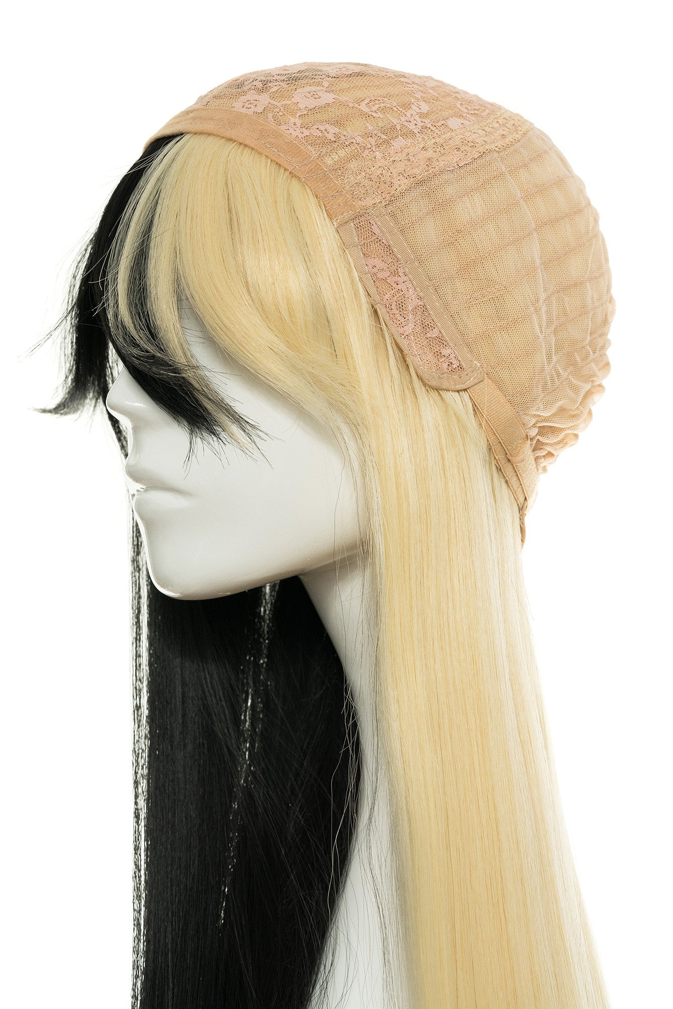 Peruca Maribella Blond/Negru