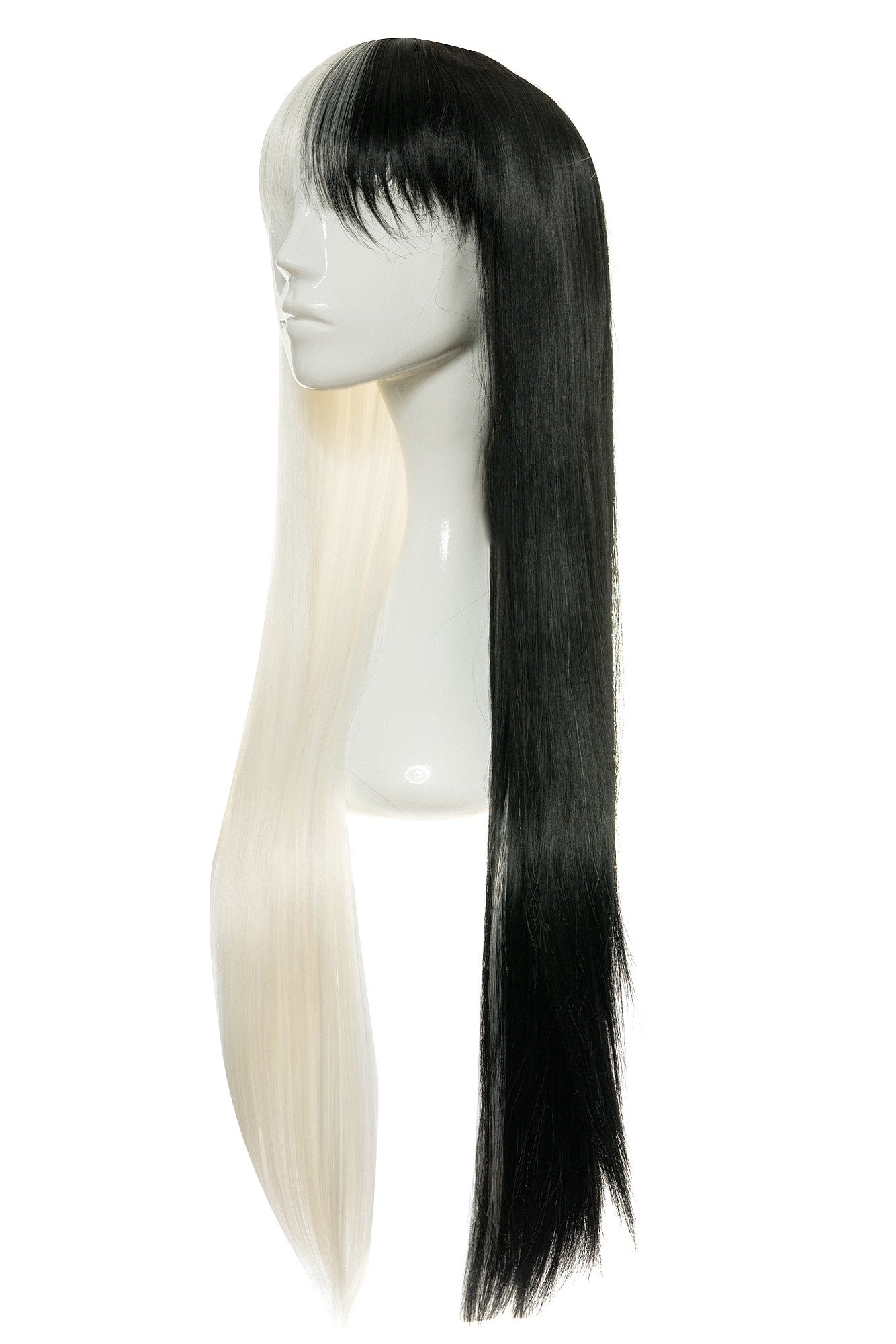 Peruca Maribella Alb/Negru