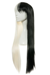 Peruca Maribella Alb/Negru