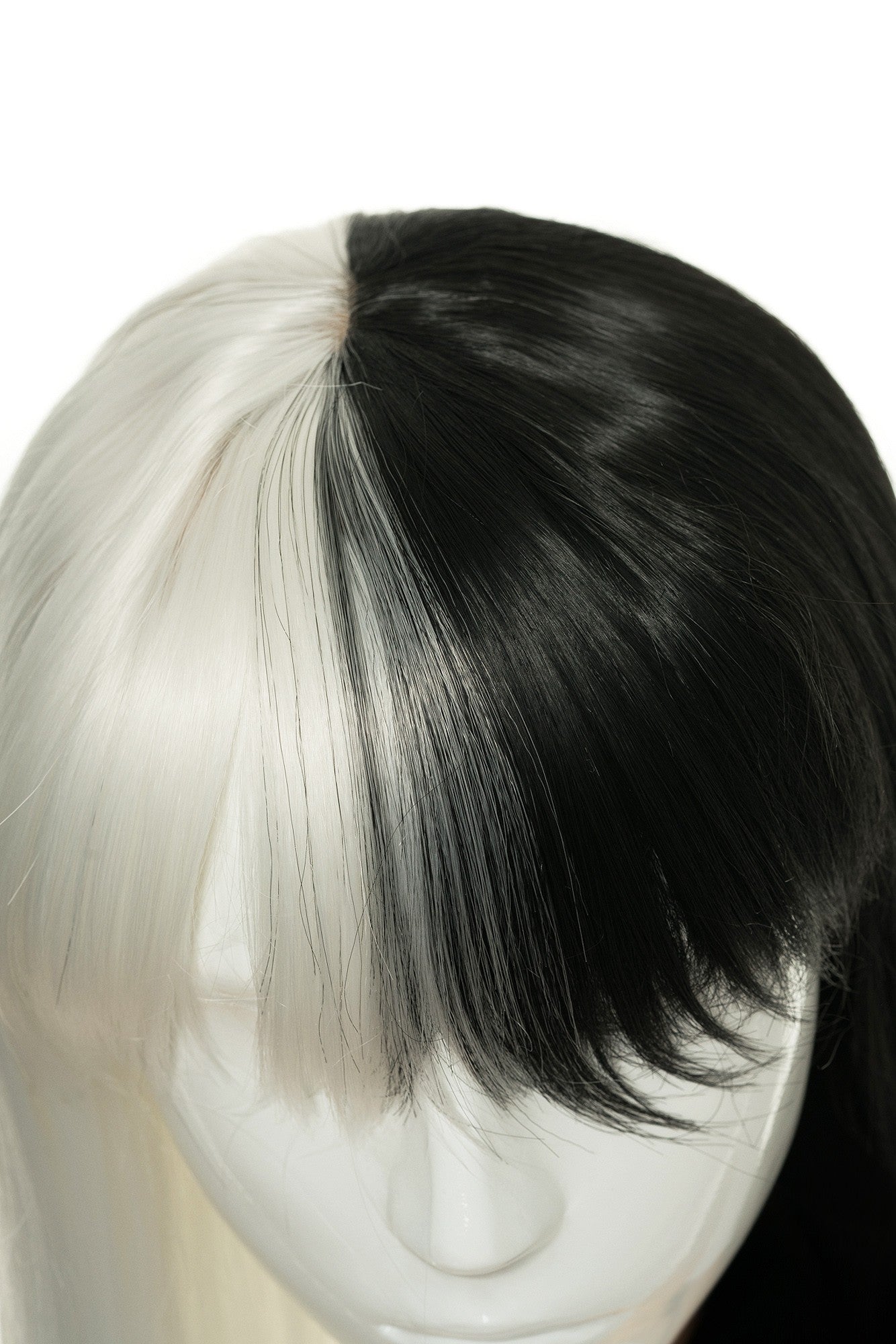 Peruca Maribella Alb/Negru