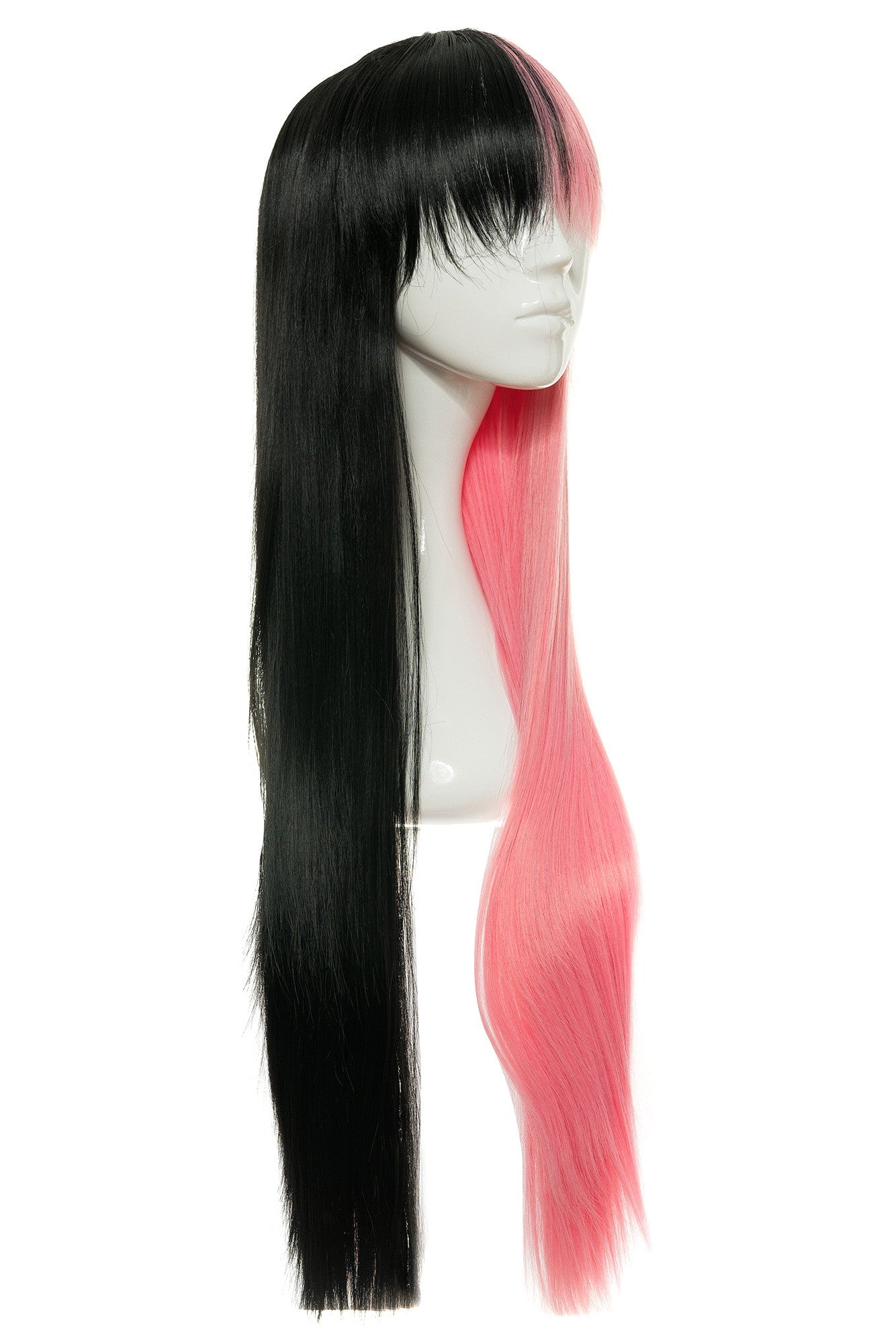 Peruca Maribella Roz/Negru