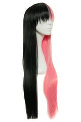 Peruca Maribella Roz/Negru