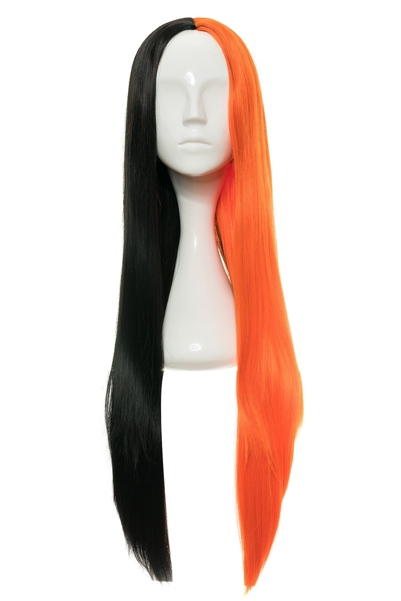 Peruca LORA Portocaliu/Negru