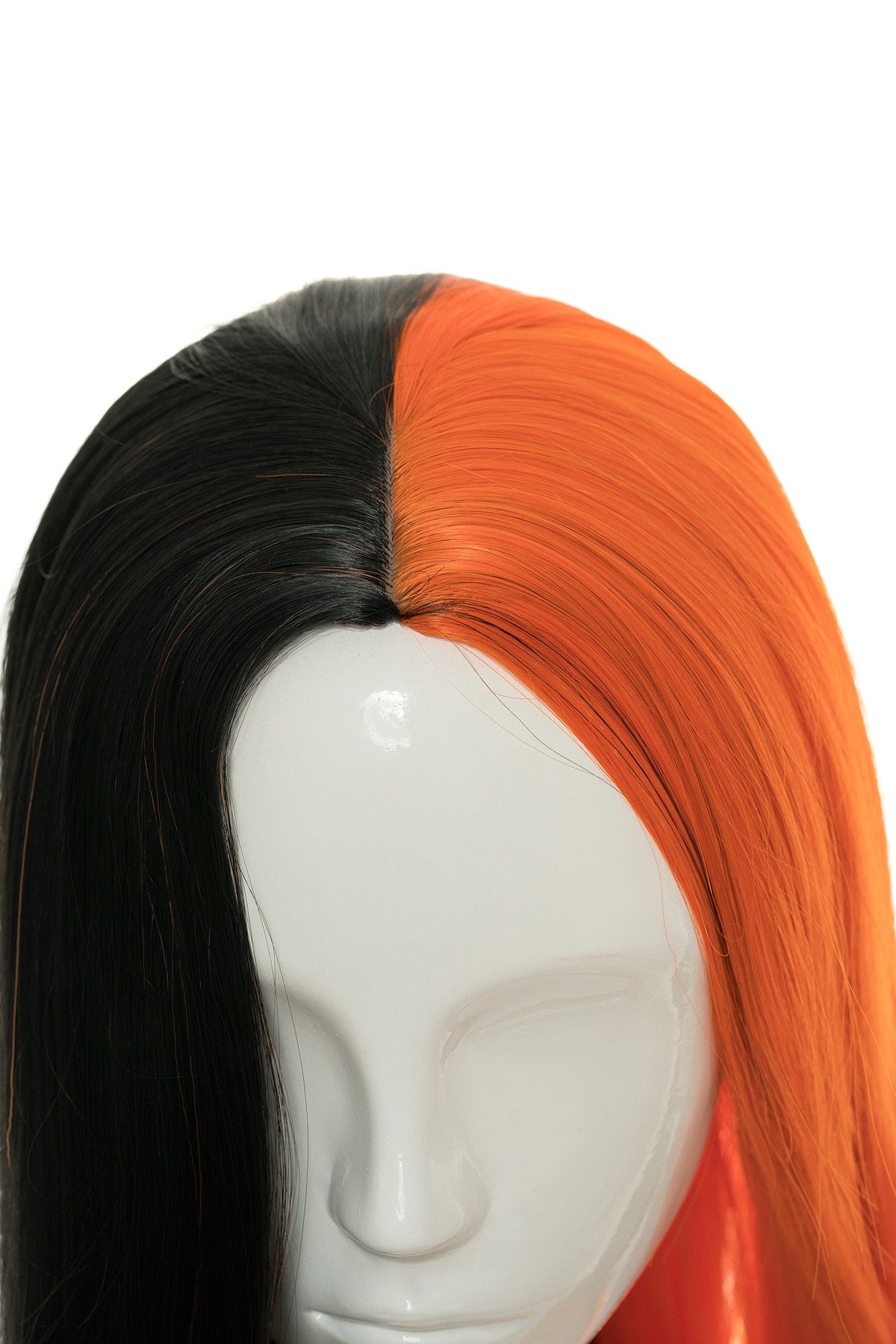 Peruca LORA Portocaliu/Negru