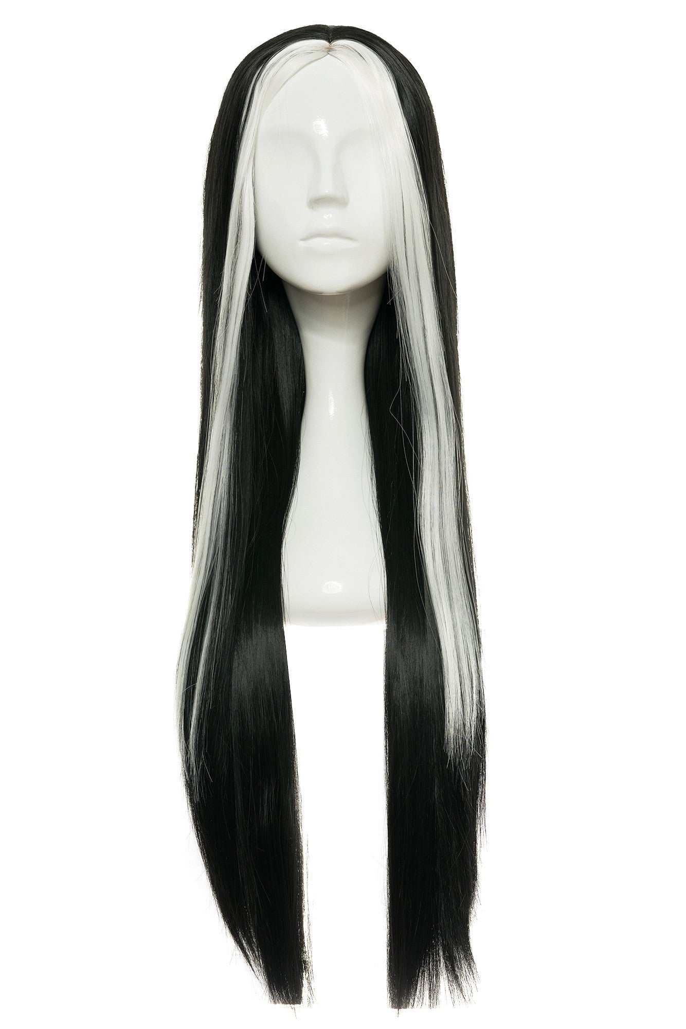 Peruca LORA Negru/Alb