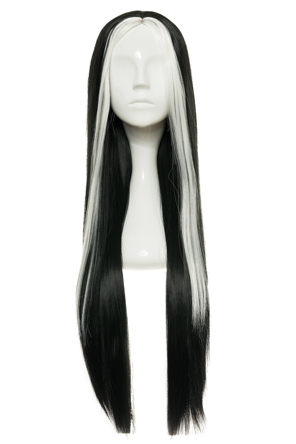 Peruca LORA Negru/Alb