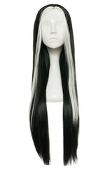 Peruca LORA Negru/Alb