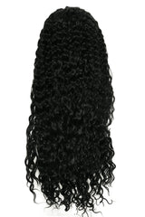 Peruca Leah Negru Intens