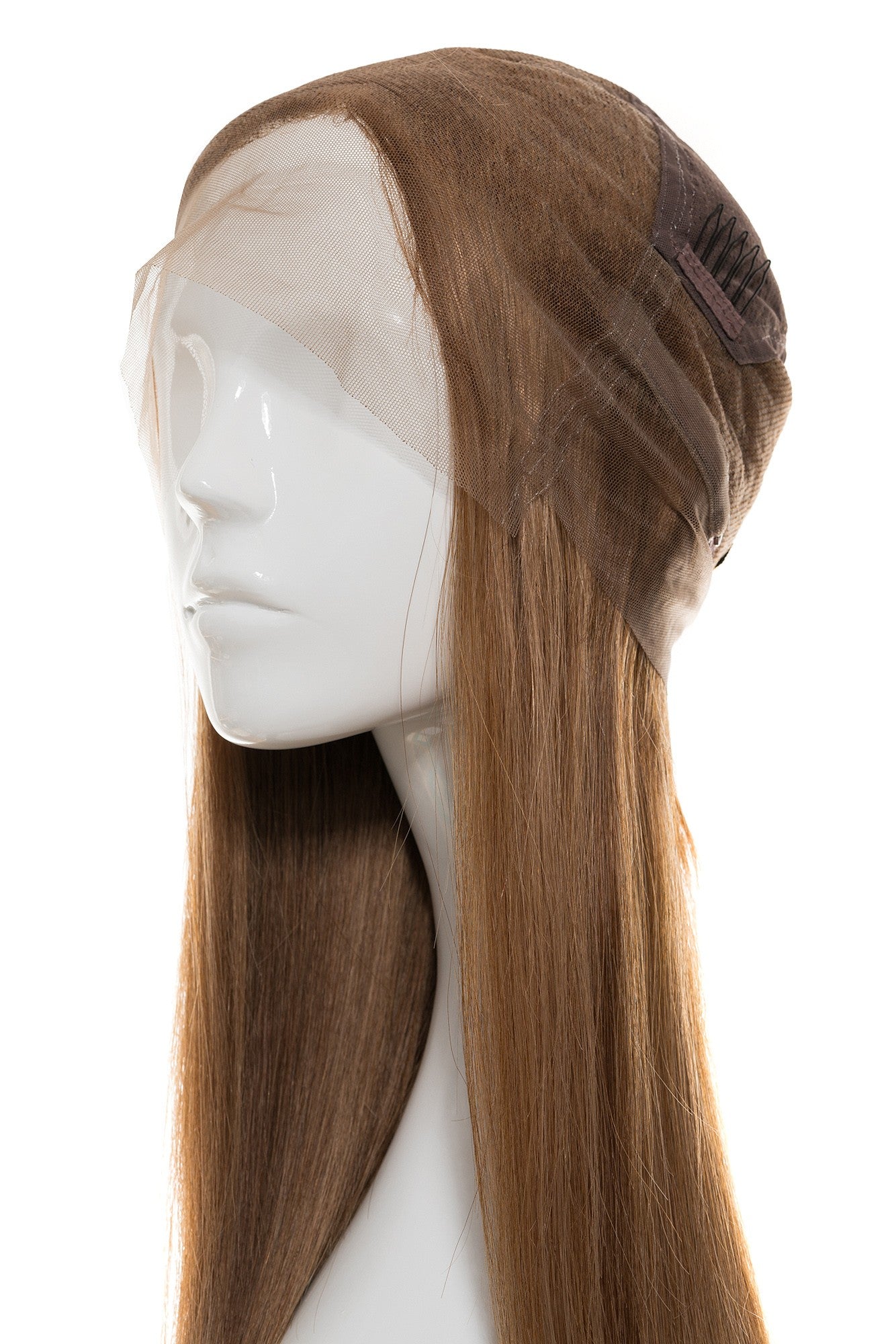 Peruca Naturala Saten Auriu Deschis