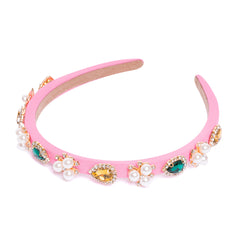 Coronita Cristale Roz