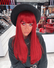 Peruca KARINA Rosu Intens