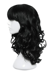 Peruca Naturala Leila Negru Intens