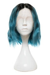 Peruca Naturala Gabriela Ombre Albastru