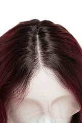 Peruca Naturala Gabriela Ombre Burgundy