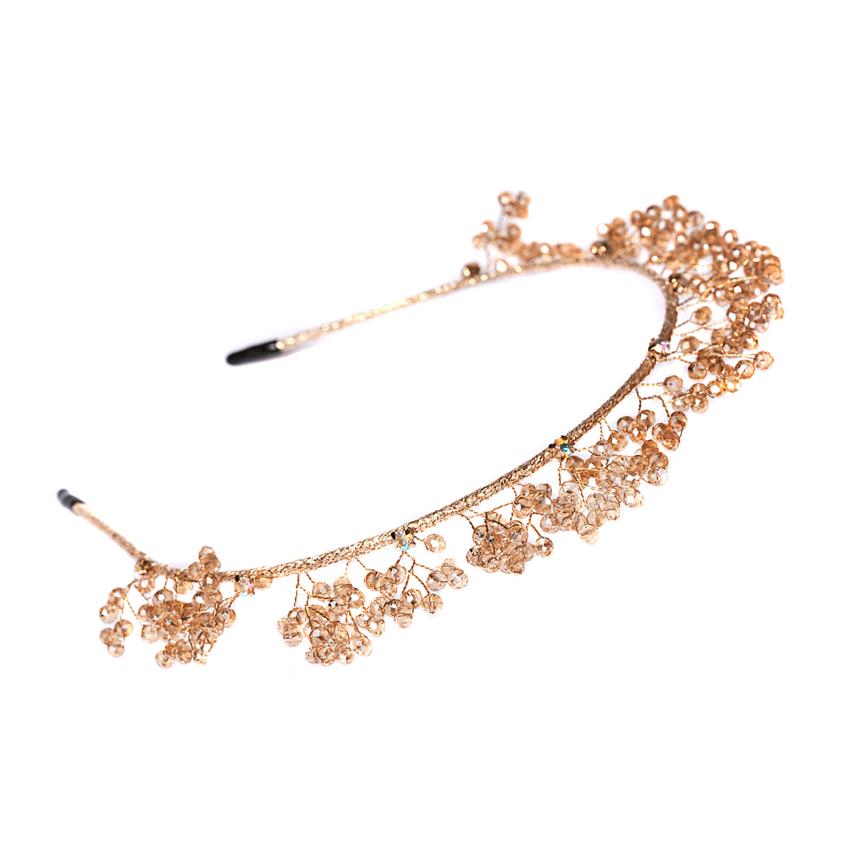 Coronita Ocazie Margelute Si Cristale Auriu