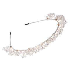 Coronita Ocazie Margelute Si Cristale Alb