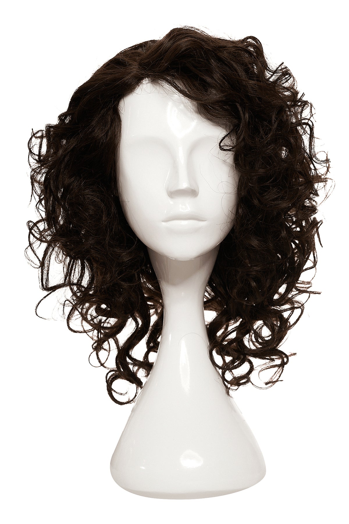 Peruca Naturala Barbara Saten Inchis