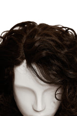 Peruca Naturala Barbara Saten Inchis