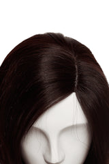 Peruca Naturala ANIA Saten Roscat Inchis