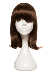 Peruca CLEOPATRA Saten Deschis Cenusiu