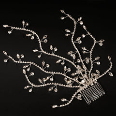 Accesoriu De Par Tip Pieptan Cu Pietre Si Cristale