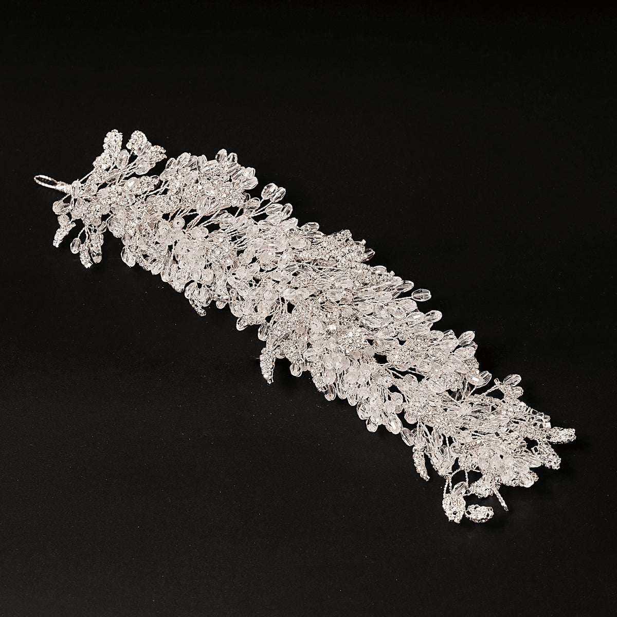 Accesoriu Par Bride Cristale Si Margele