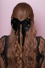 Clama Par Funda Plisata Negru