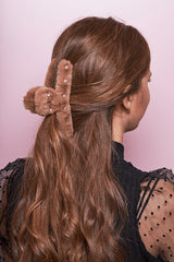 Cleste Cu Blanita Aplicatii Maro