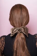 Elastic Funda Satin Bijuterie Kaki