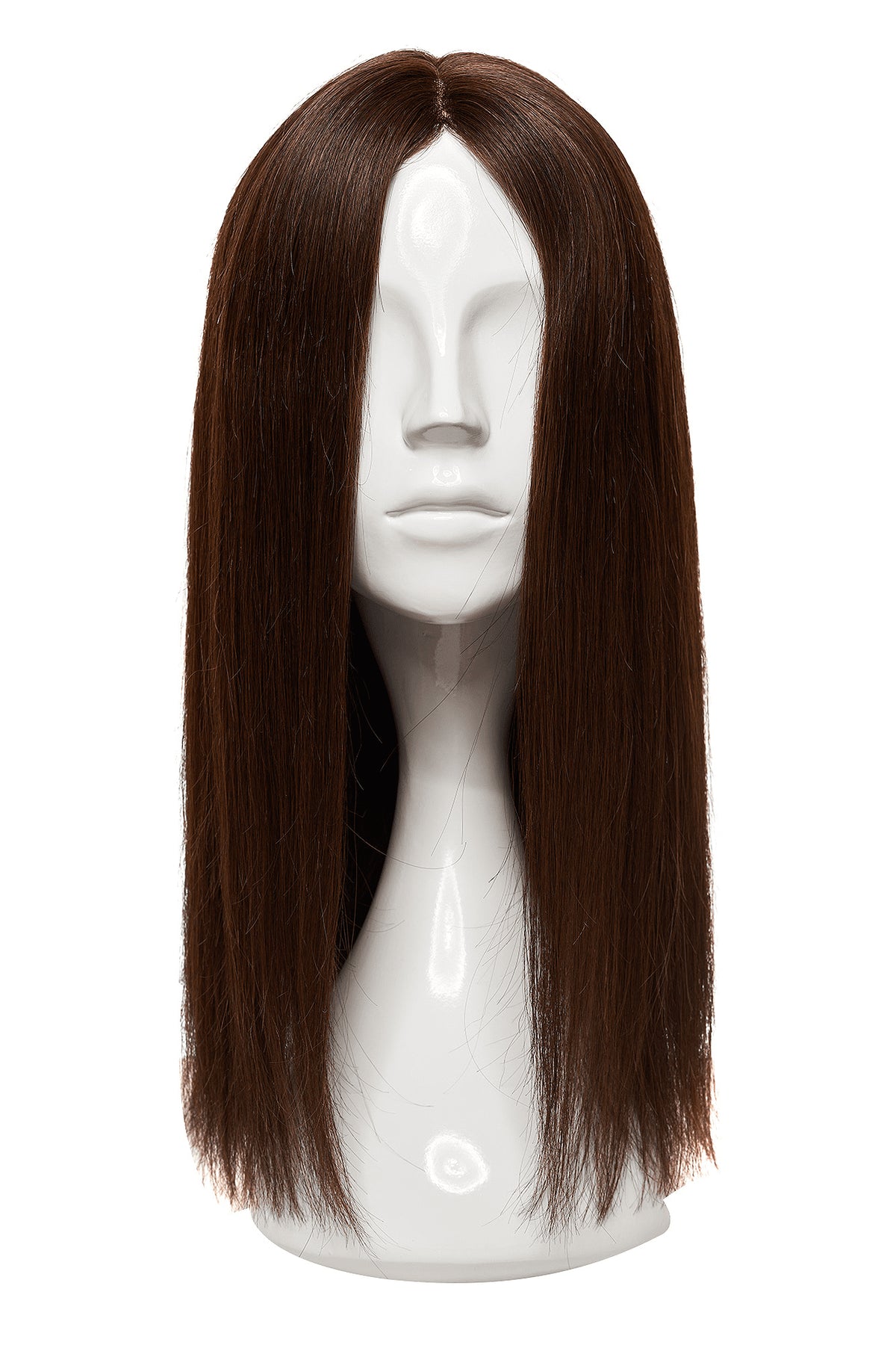 Peruca Naturala ISABEL Saten Inchis Natural