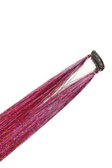 Fire Stralucitoare Pentru Par Clip-On Roz Inchis