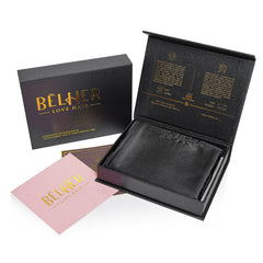 Fata de Perna Matase Naturala Mulberry, 22 Momme, 6A, Black, Cutie Cadou