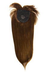 Peruca Partiala Naturala Clip-On Ciocolatiu
