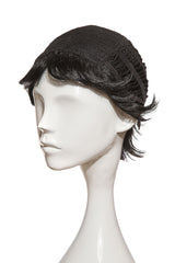 Peruca JERRY Negru Intens