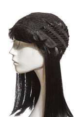 Peruca Karina S Negru Intens