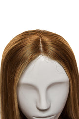 Peruca Naturala PANDORA Saten Natural cu Suvite Blond Miere