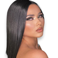 Peruca Brigitte Negru Natural