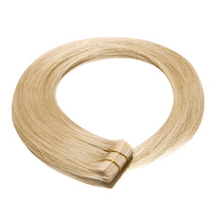 Extensii Invisible Tape-On Par Rusesc Blond Argintiu