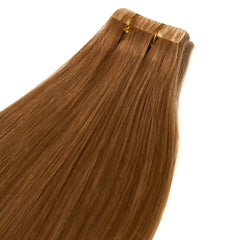 Extensii Invisible Tape-On Par Rusesc Blond Aluna