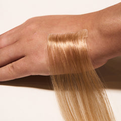 Extensii Invisible Tape-On Par Rusesc Blond Aluna
