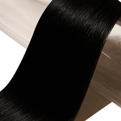 Extensii Invisible Tape-On Par Rusesc Negru Intens