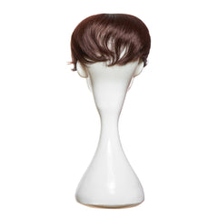 Peruca Partiala Clip-on Cu Roscat Inchis
