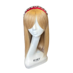 Coronita Rosie cu Cristale