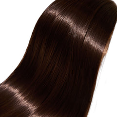 Coada Jumbo Drept Saten Inchis